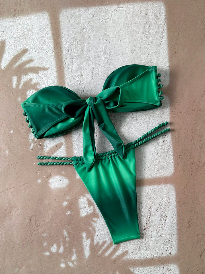 Set bikini SHEIN, verde