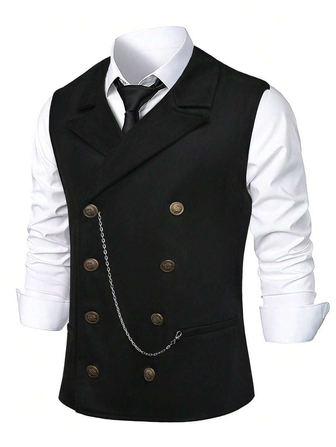 Vestă SHEIN, negru