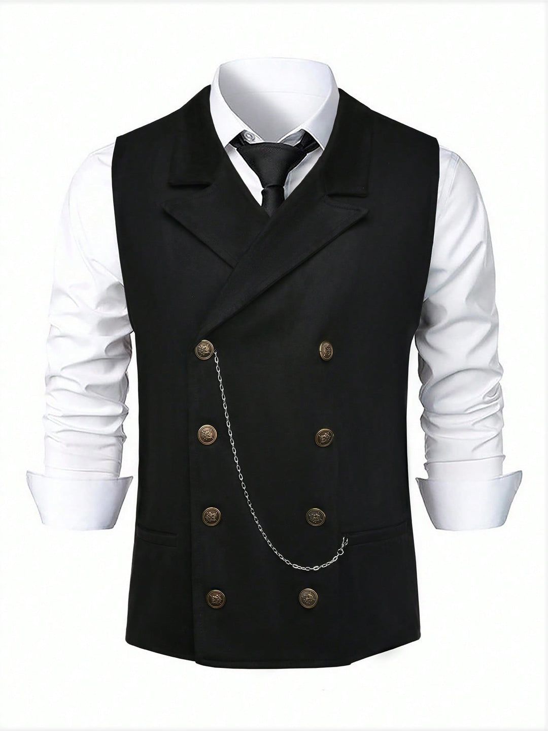 Vestă SHEIN, negru