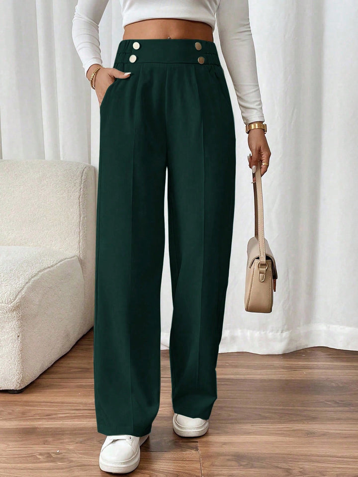 Pantaloni SHEIN, verde