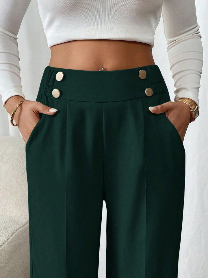 Pantaloni SHEIN, verde