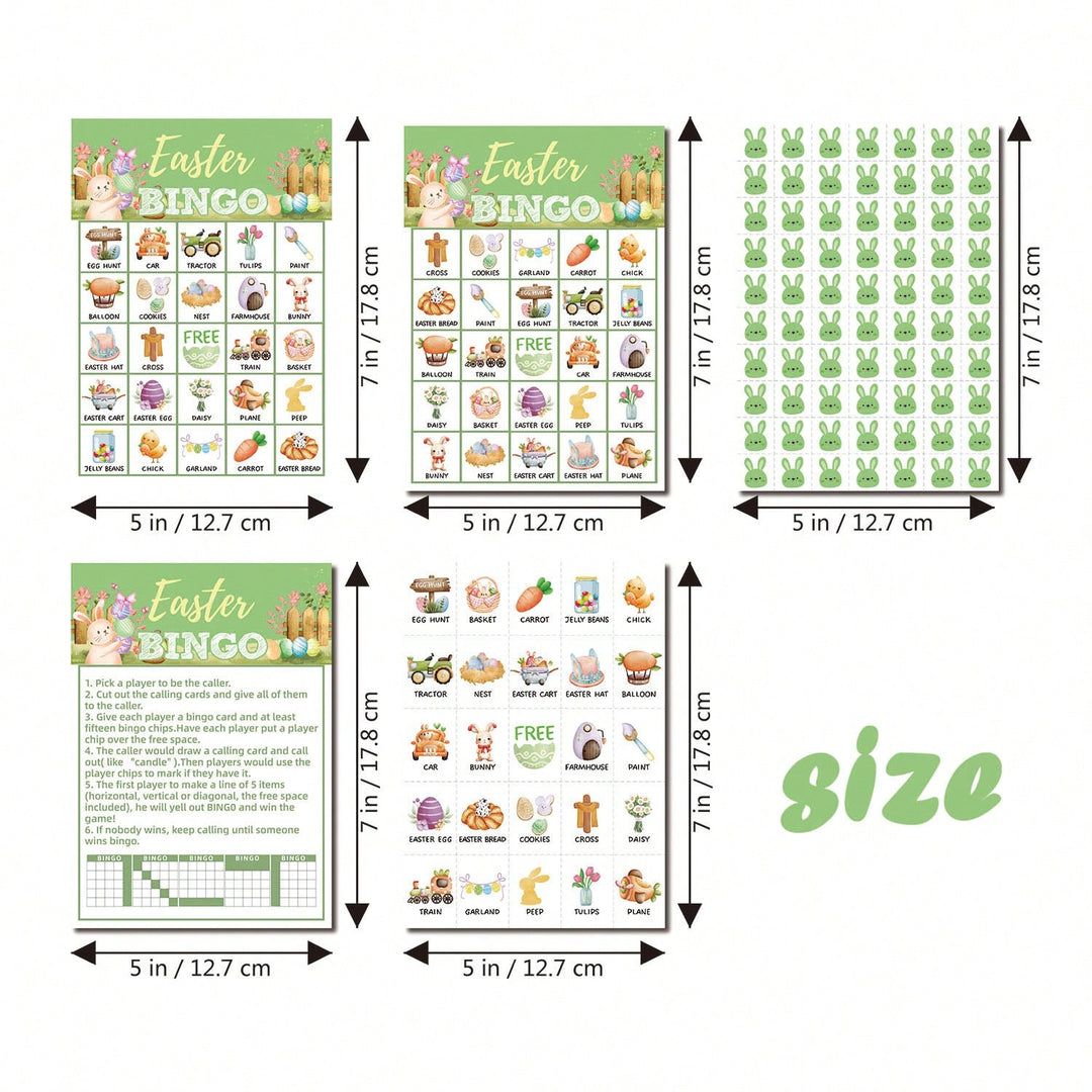 Set de joc de bingo SHEIN, mix culori