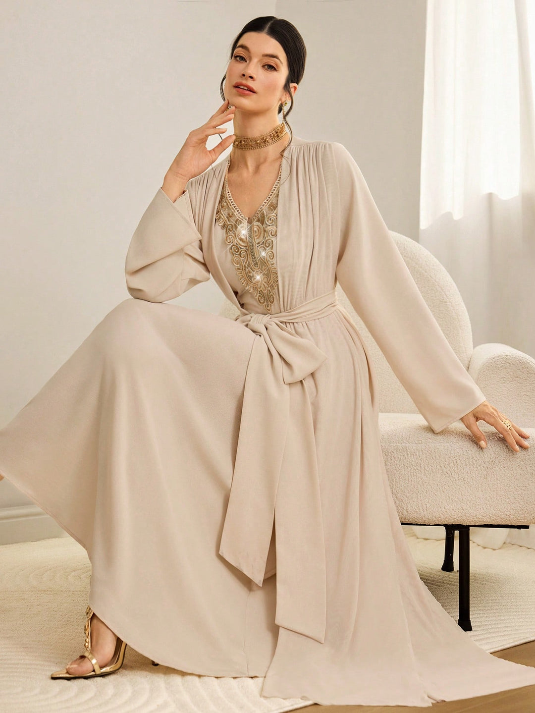 Rochie SHEIN, portocaliu