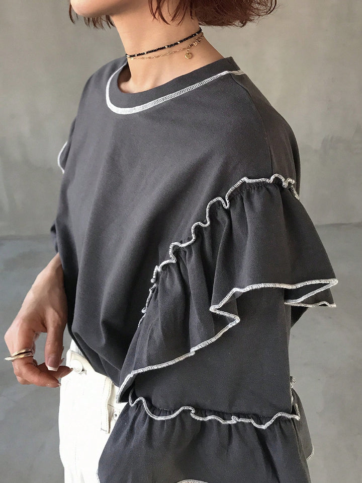 Tricou SHEIN, gri