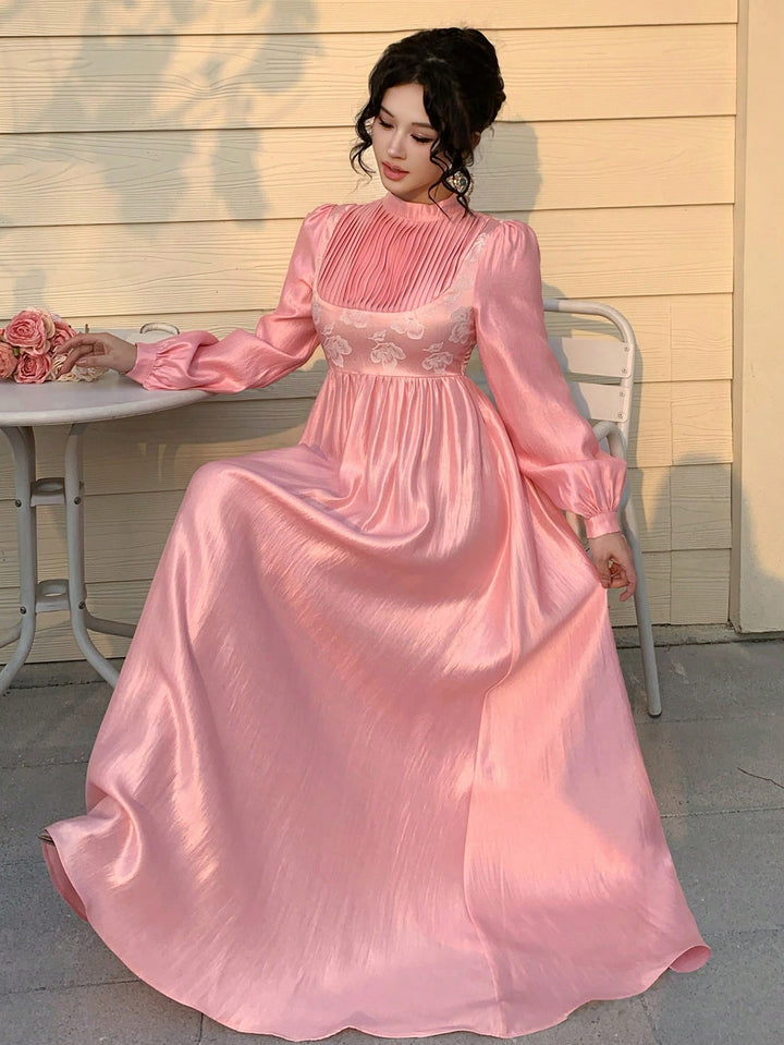 Rochie maxi SHEIN, roz