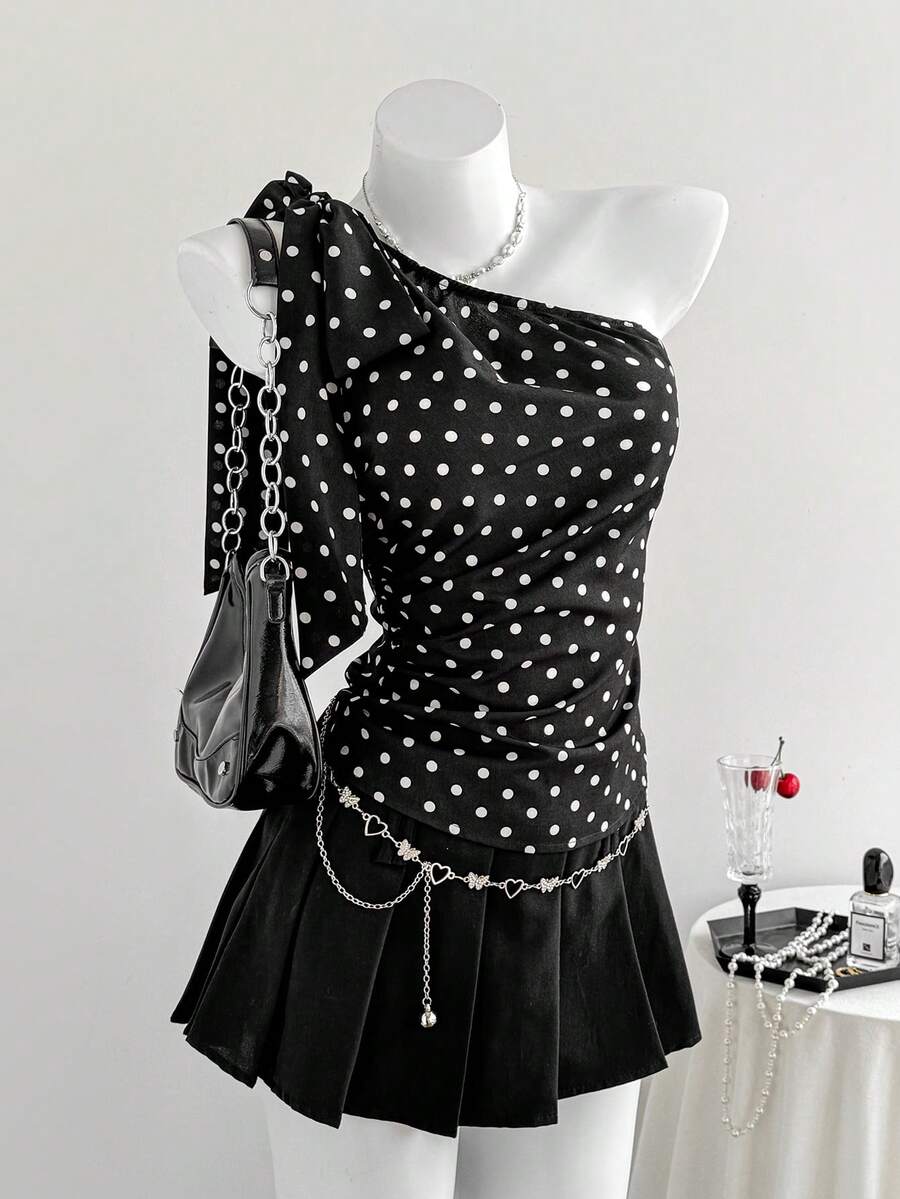 Top SHEIN, negru