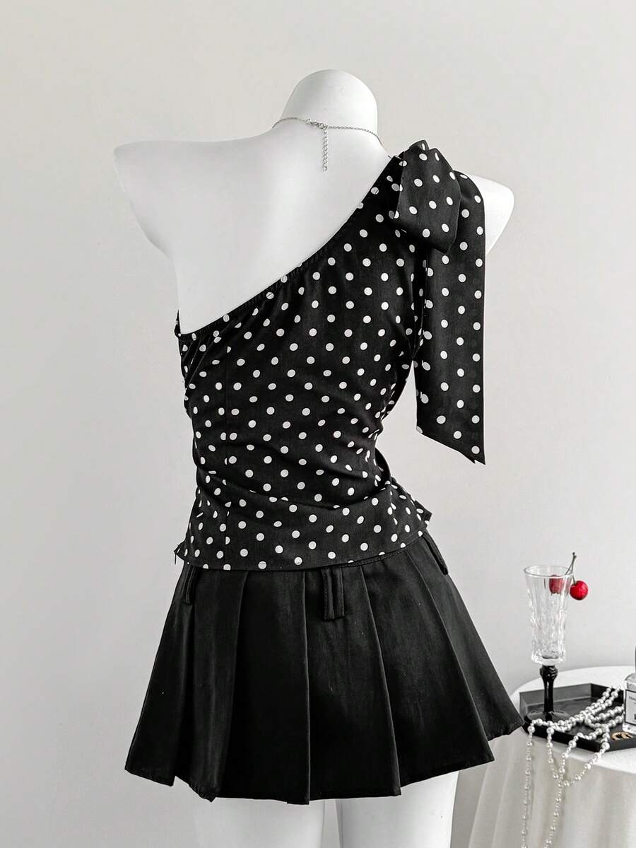 Top SHEIN, negru