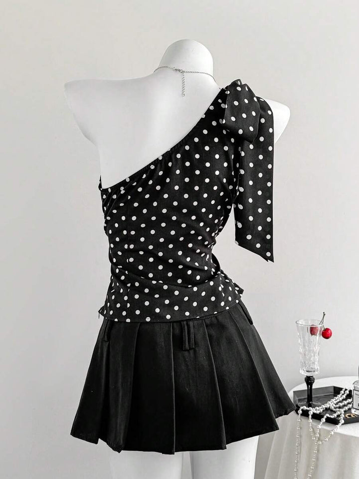 Top SHEIN, negru