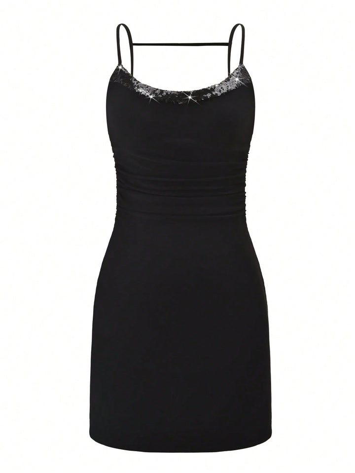 Rochie mini SHEIN, negru
