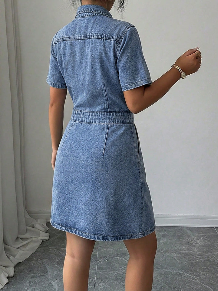 Shein farmerruha, kék