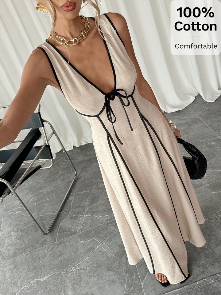 Rochie maxi SHEIN, portocaliu