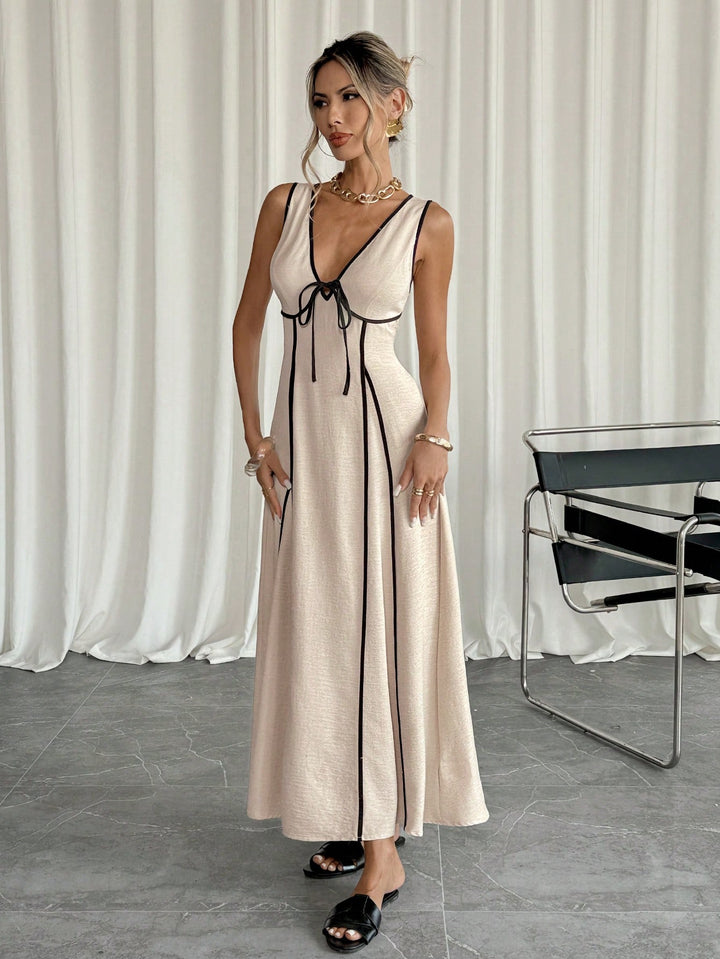 Rochie maxi SHEIN, portocaliu