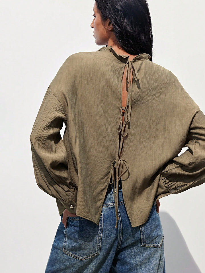 Bluza SHEIN, kaki