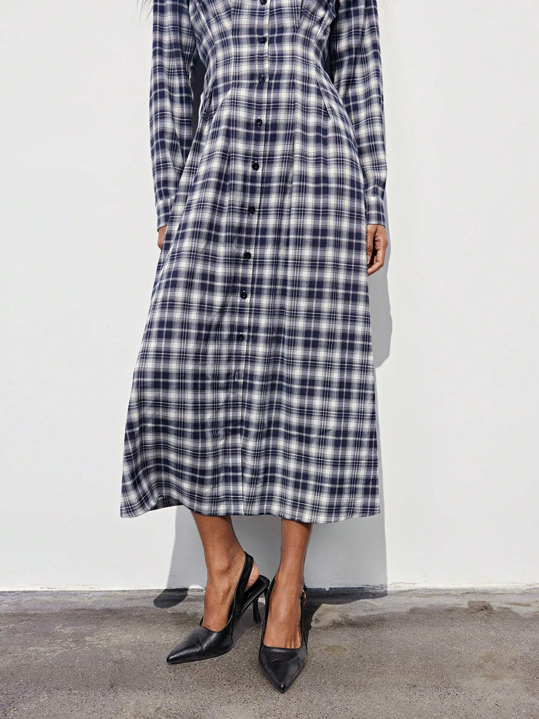 SHEIN maxi dress, mixed colors