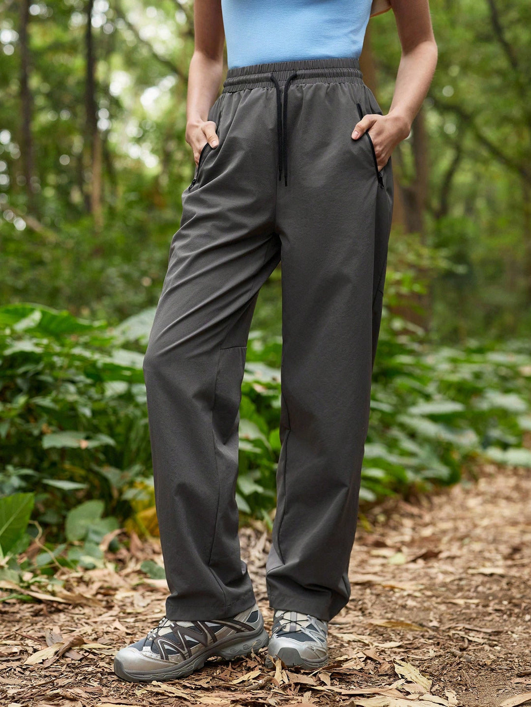 Pantaloni SHEIN, gri