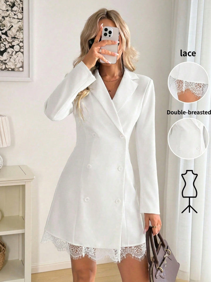 Rochie scurtă SHEIN, alb