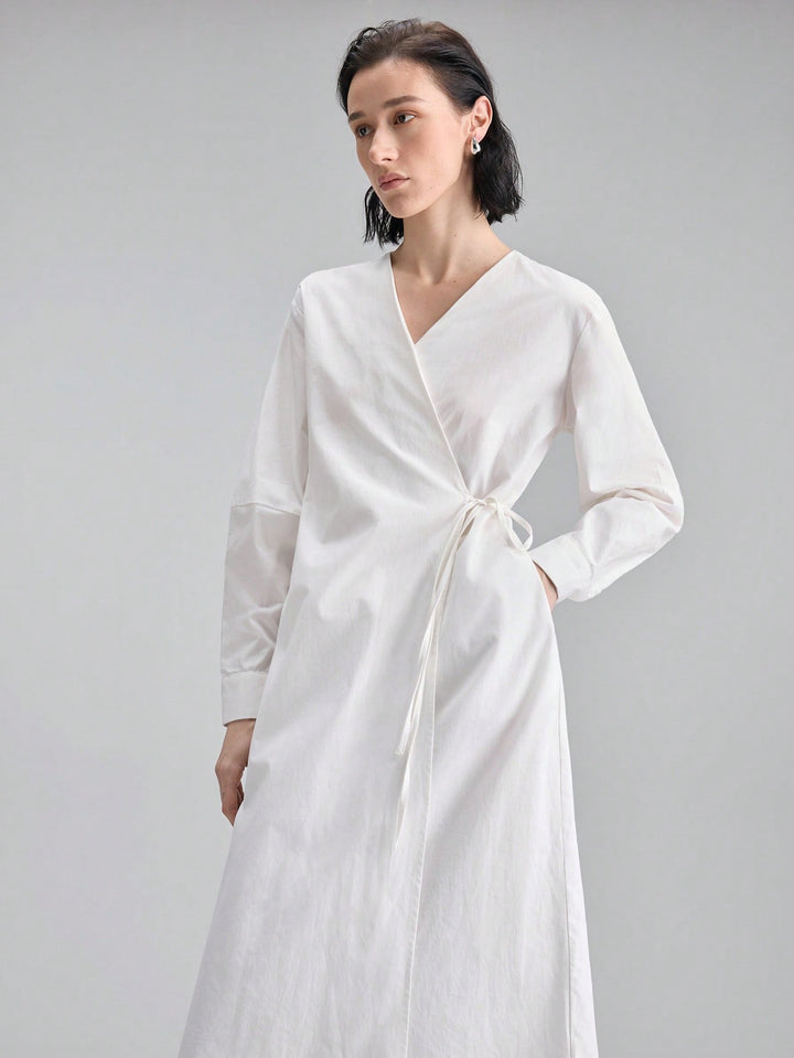 Rochie maxi SHEIN, alb