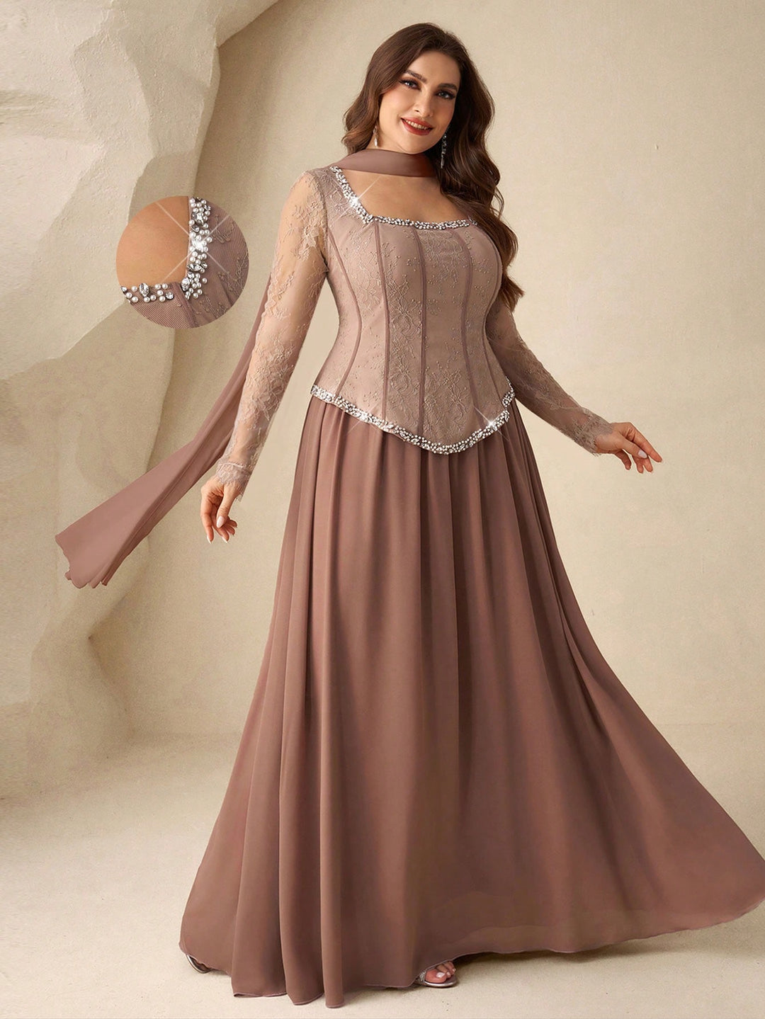 Rochie SHEIN, kaki