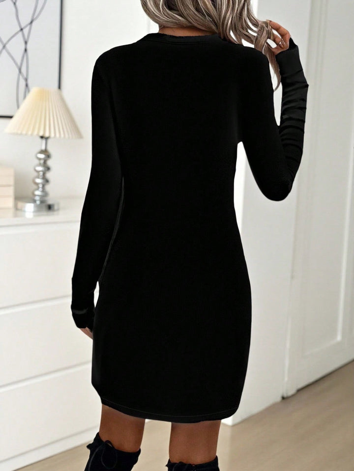 Rochie mini SHEIN, negru