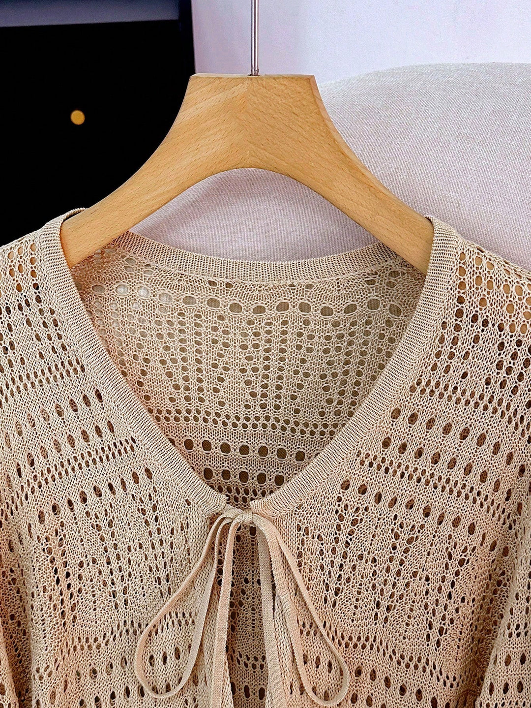 Cardigan SHEIN, crem
