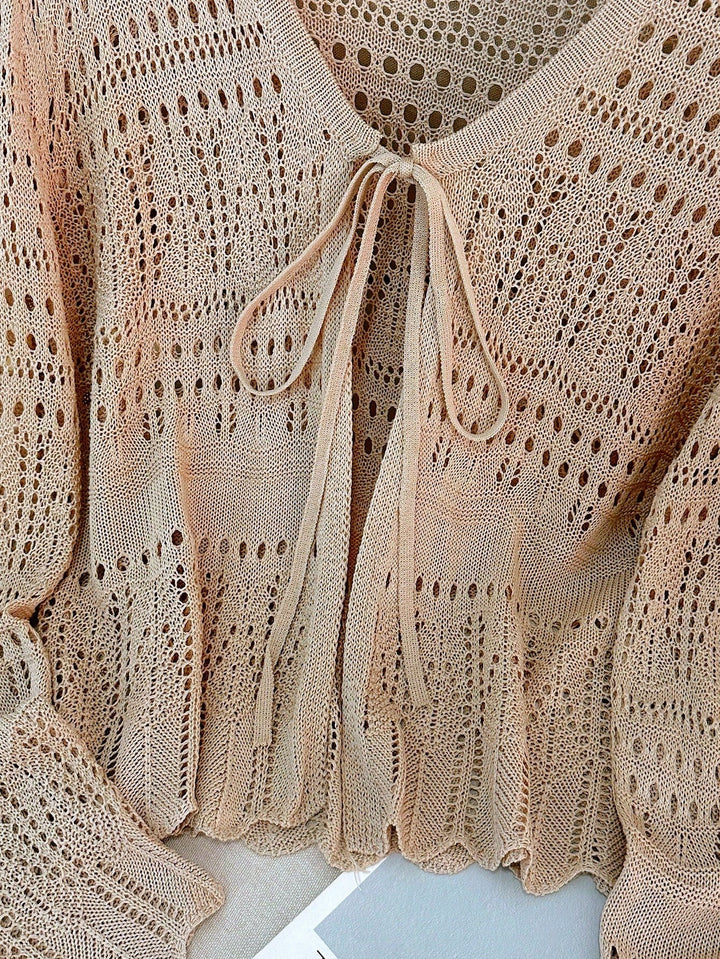 Cardigan SHEIN, crem