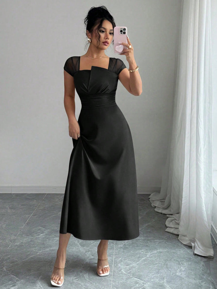 Rochie midi SHEIN, negru