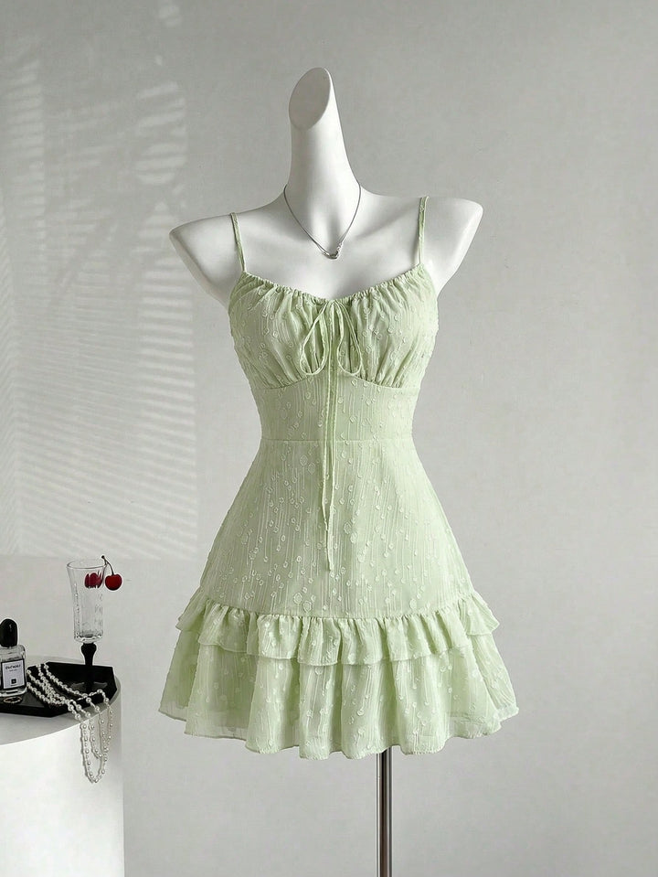 Rochie mini SHEIN, verde