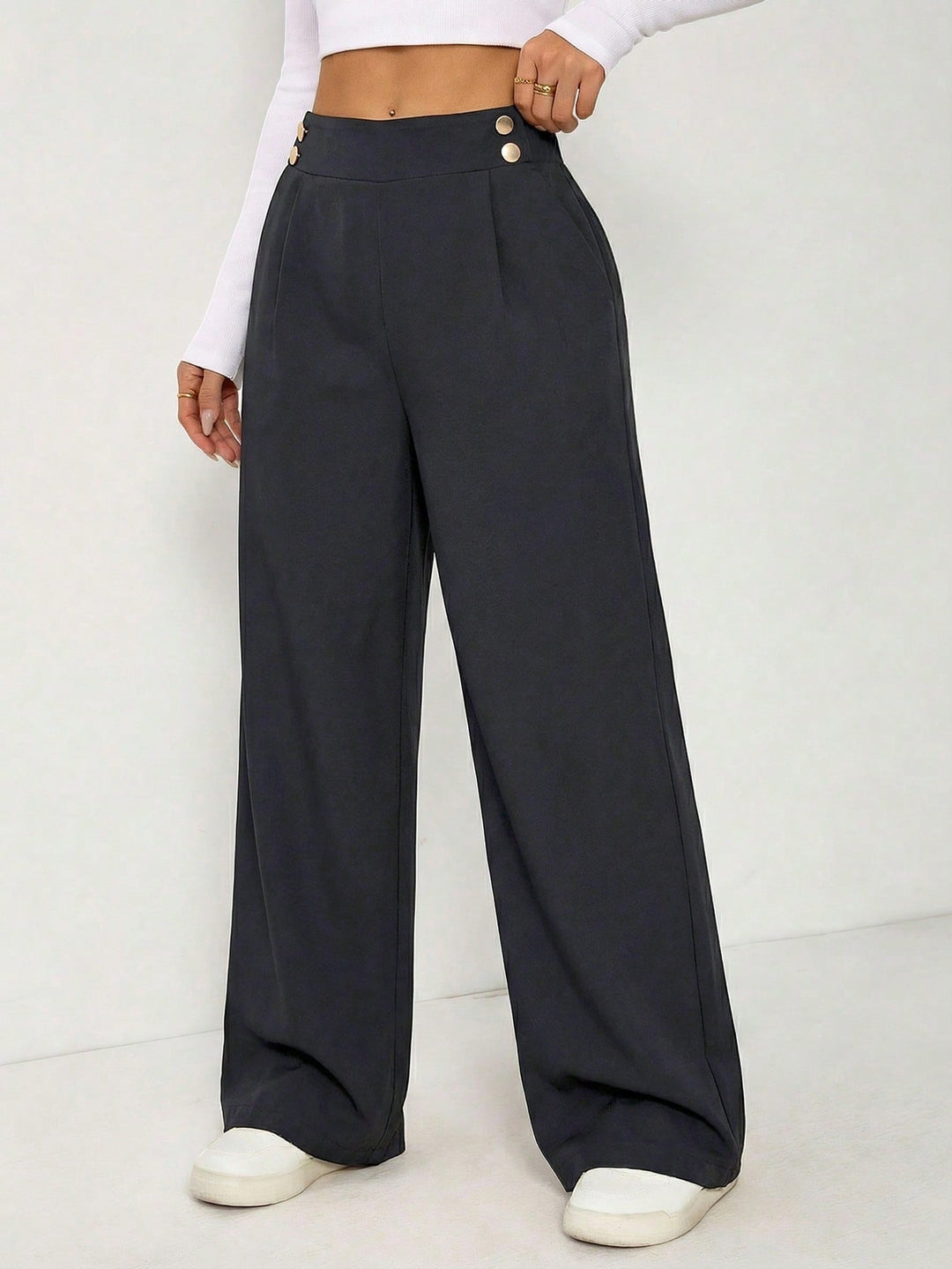 Pantaloni SHEIN, gri