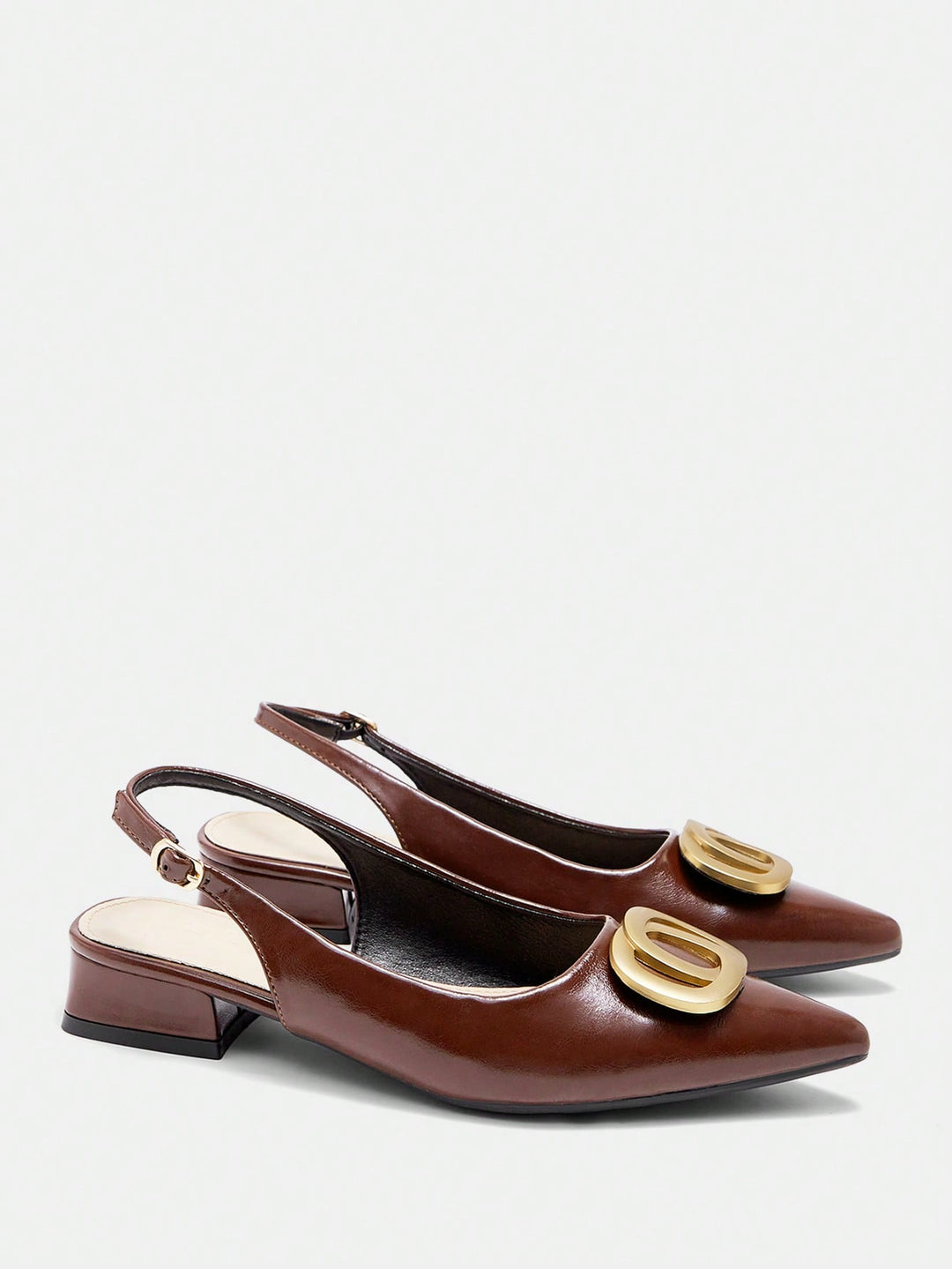 Pantofi SHEIN, maro