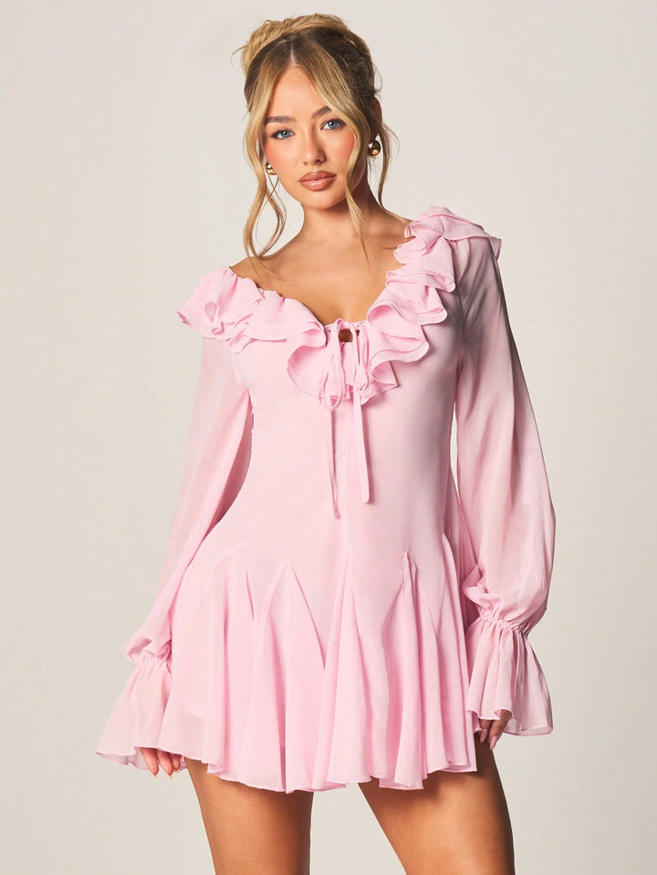 Rochie mini SHEIN, roz