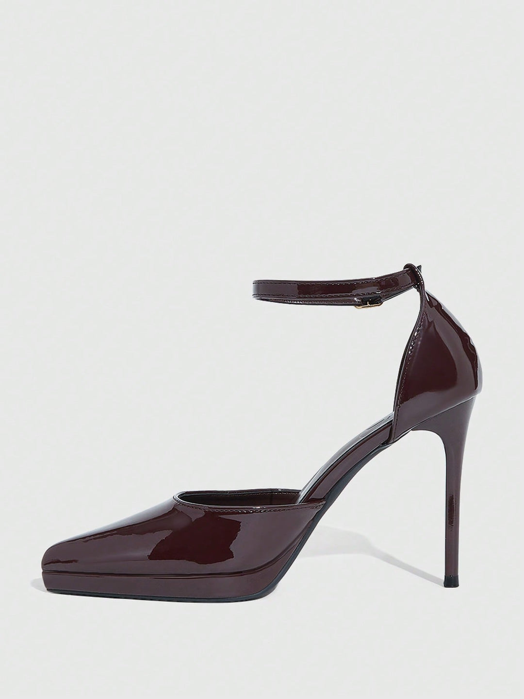 Pantofi cu toc SHEIN, maro