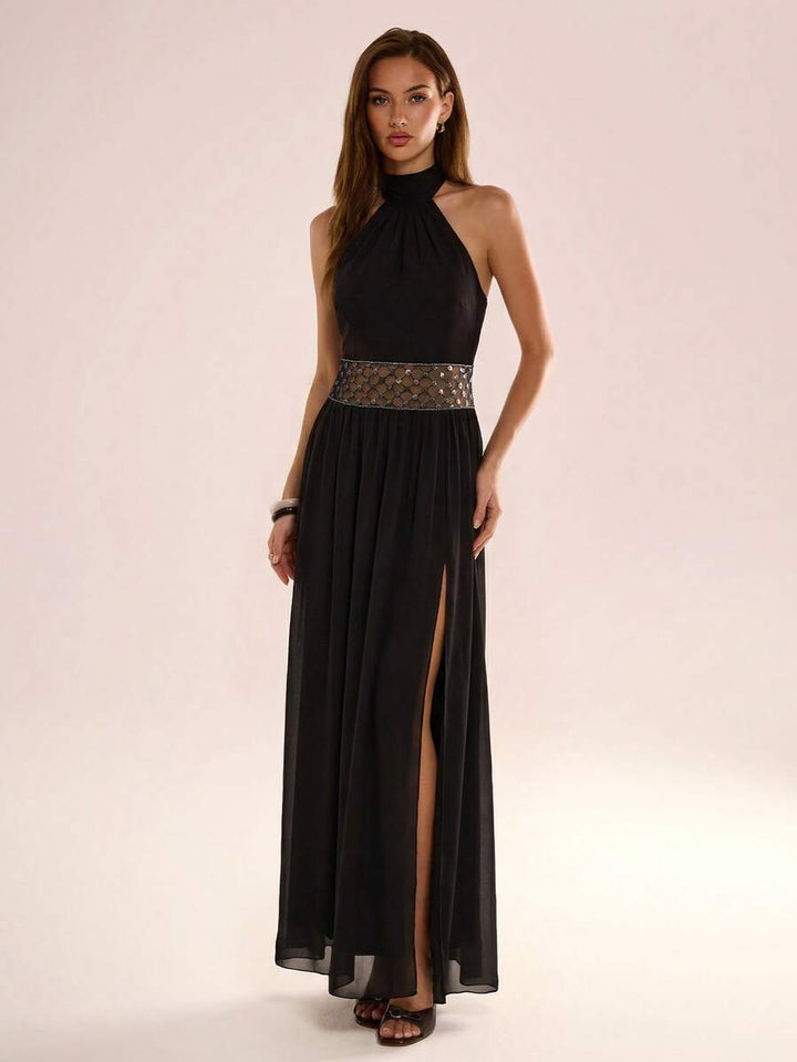 Rochie maxi SHEIN, negru