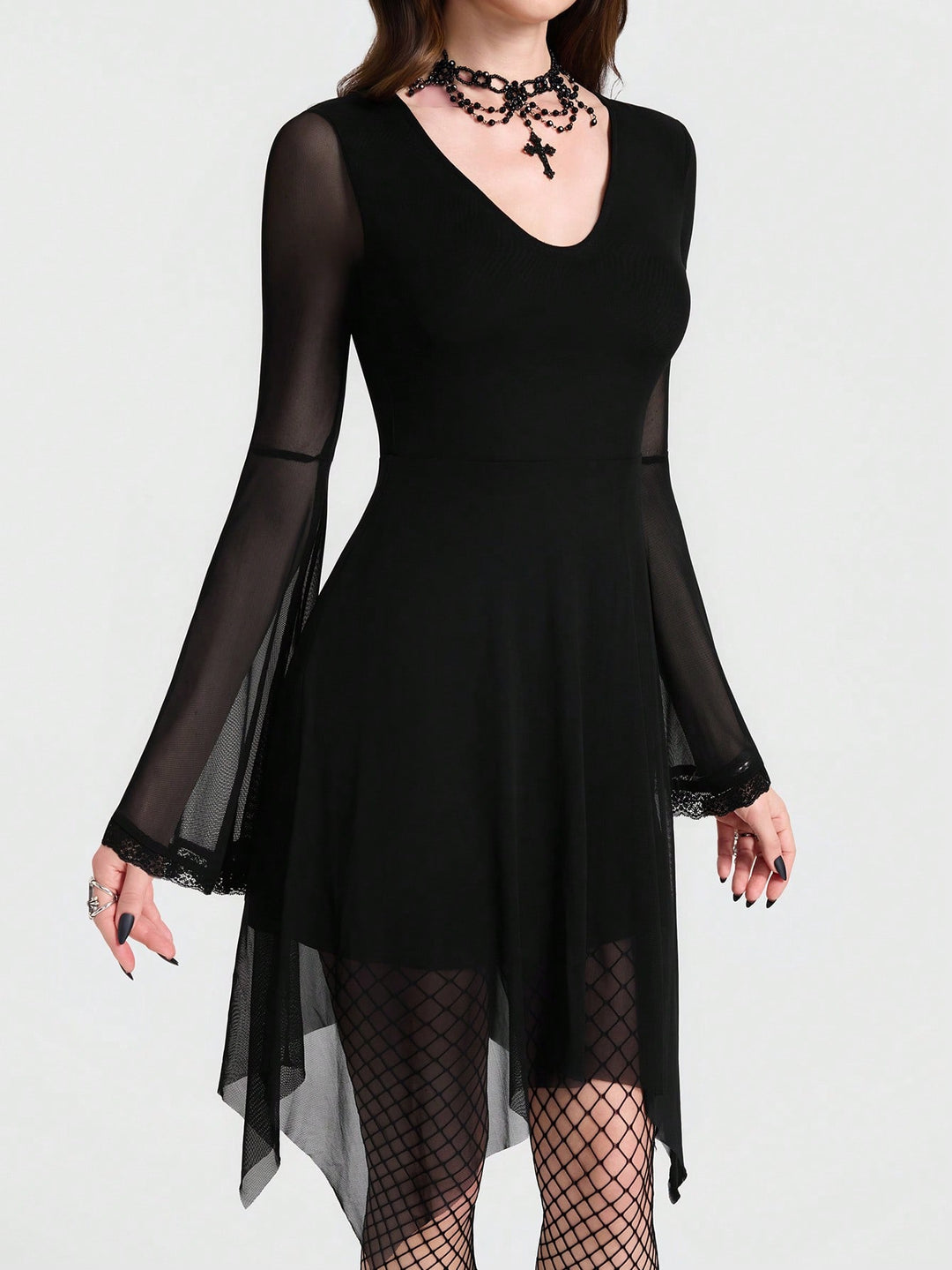 Rochie scurtă SHEIN, negru