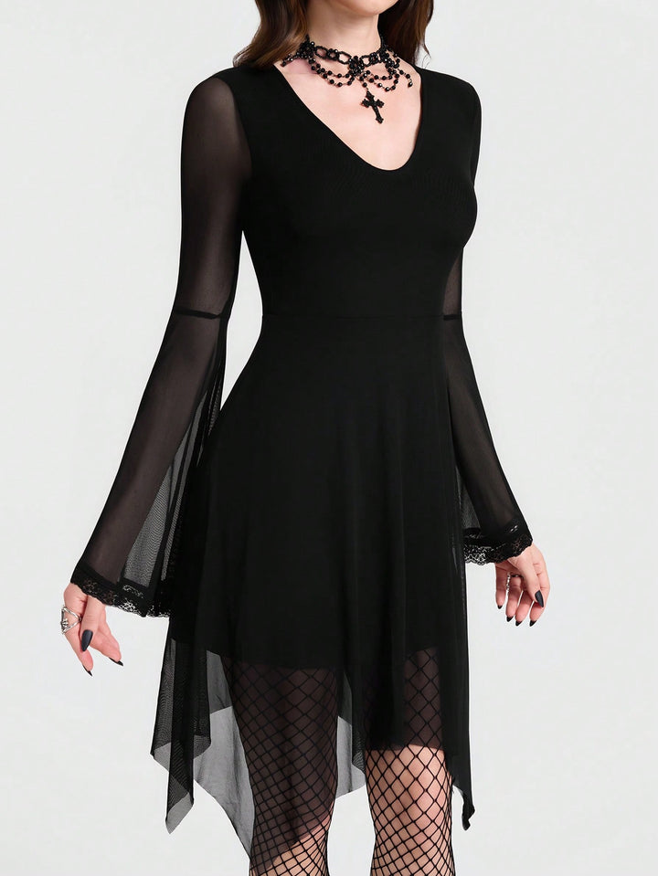 Rochie scurtă SHEIN, negru