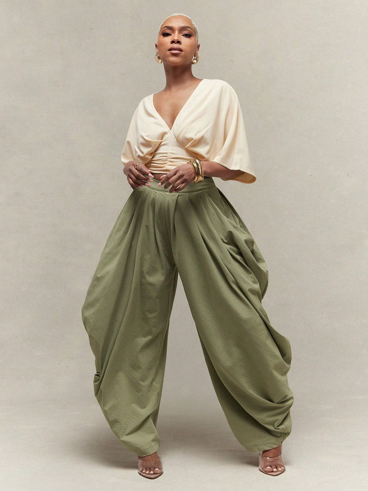 Pantaloni SHEIN, verde