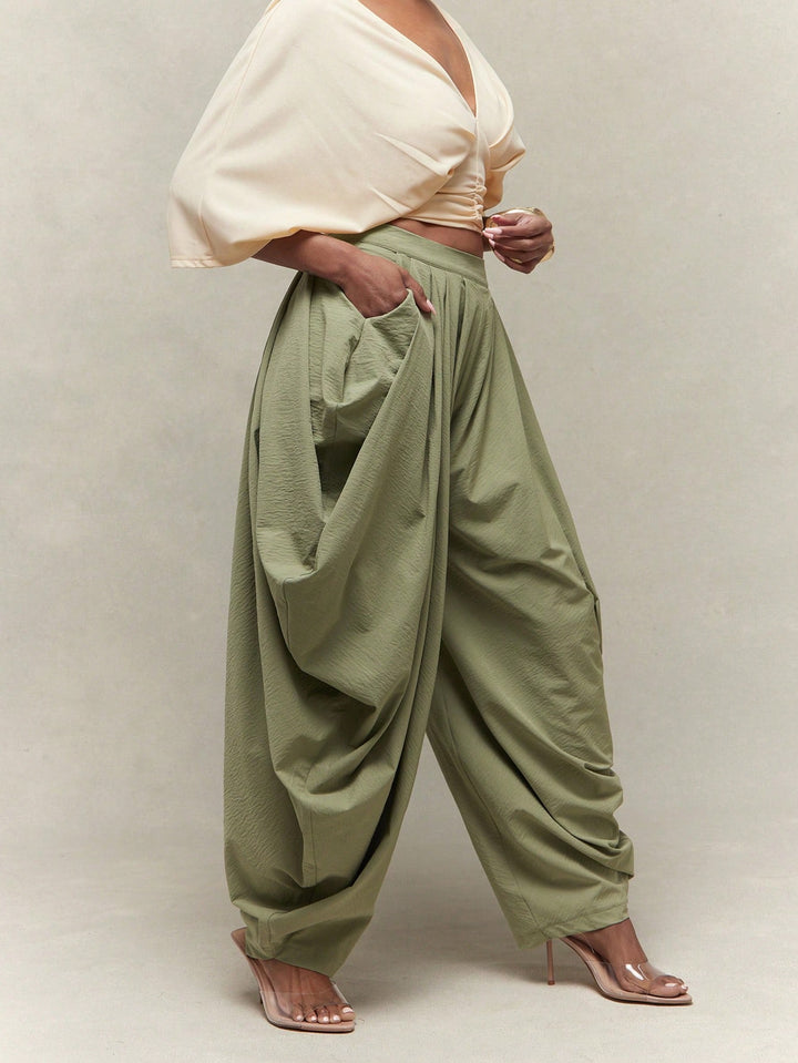 Pantaloni SHEIN, verde