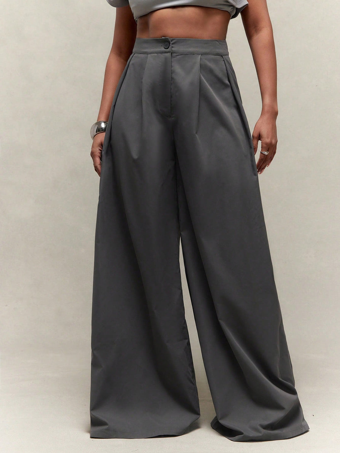 Pantaloni SHEIN, gri