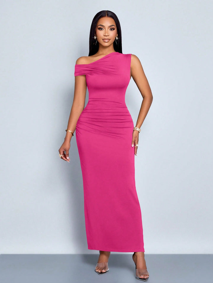 Rochie maxi SHEIN, roz