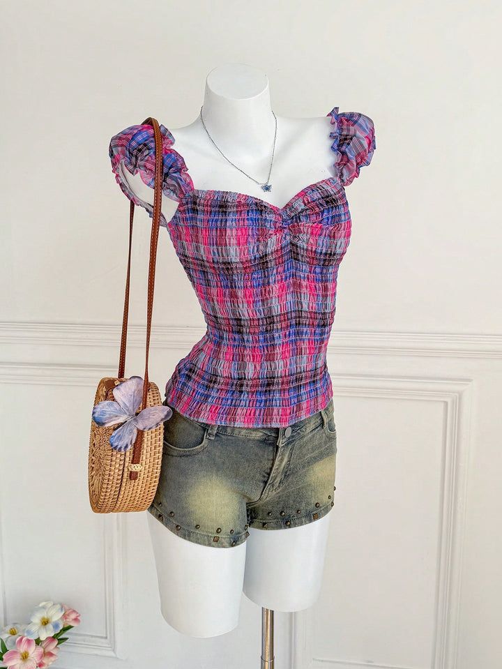SHEIN crop felső, mix színek