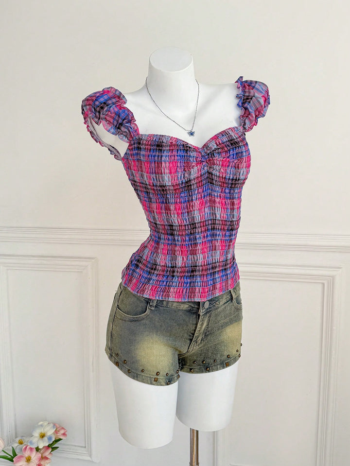 SHEIN crop felső, mix színek