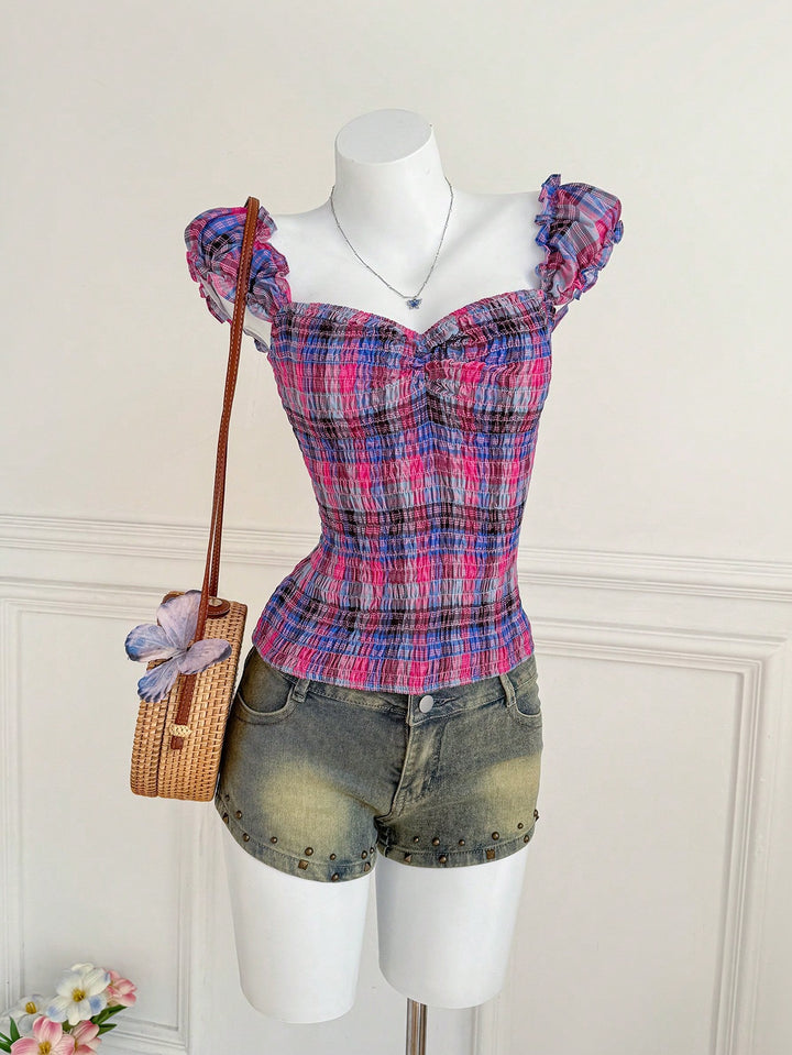 SHEIN crop felső, mix színek