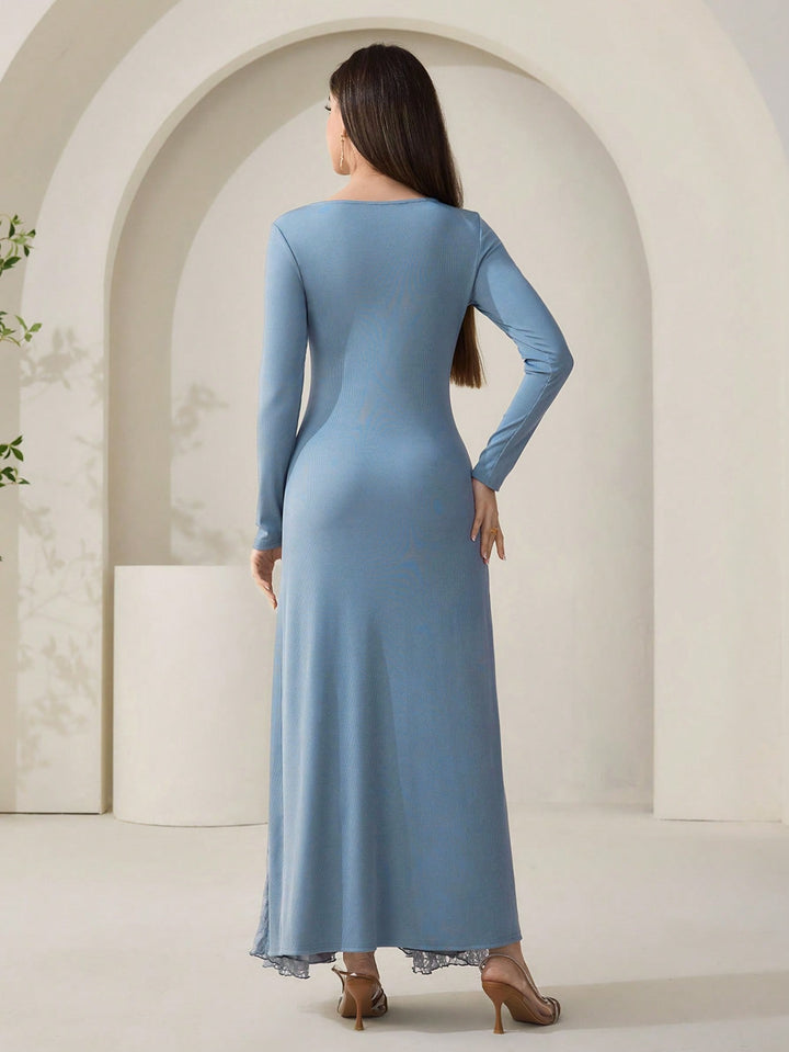 SHEIN Maxi ruha, kék