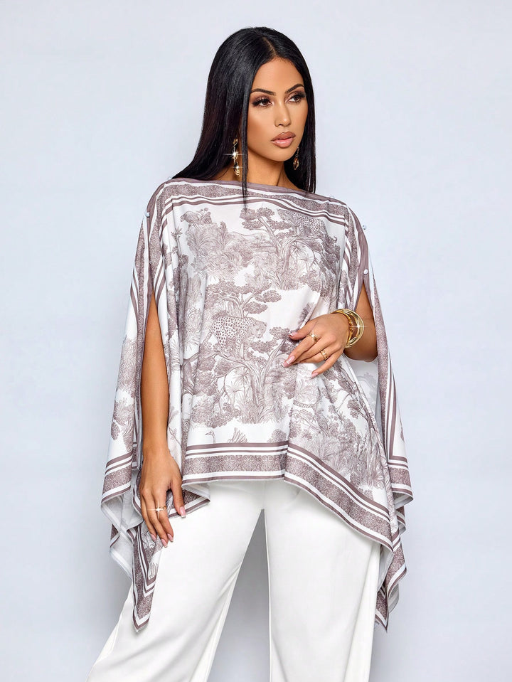 Bluza SHEIN, maro