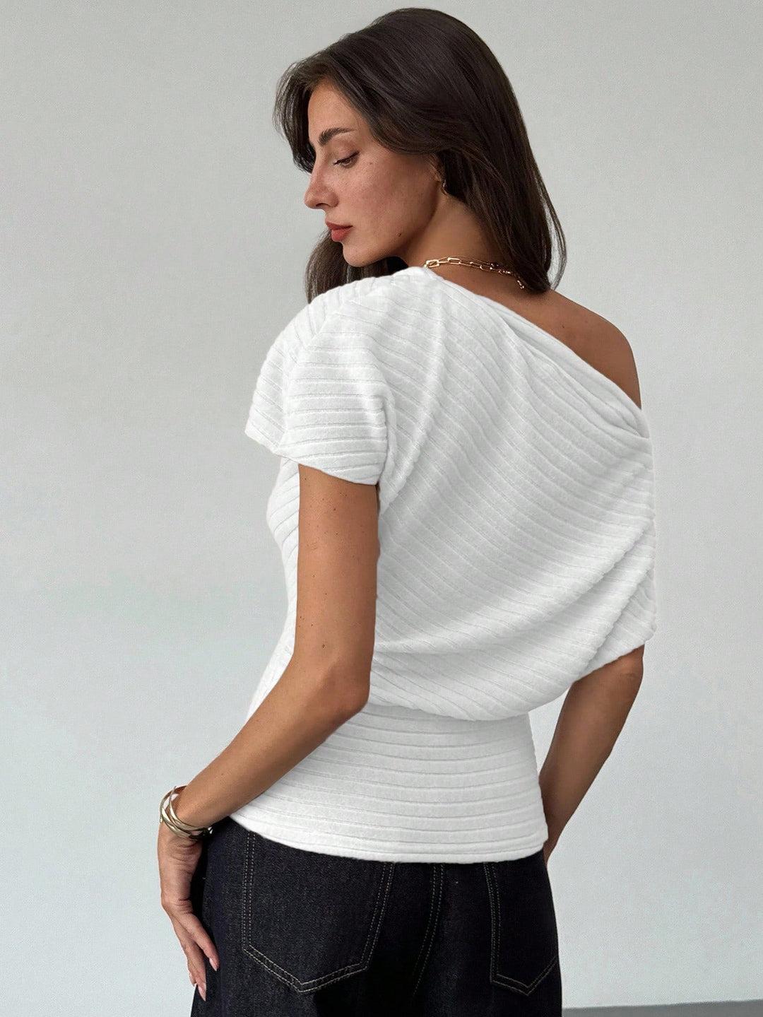 Top SHEIN, fehér