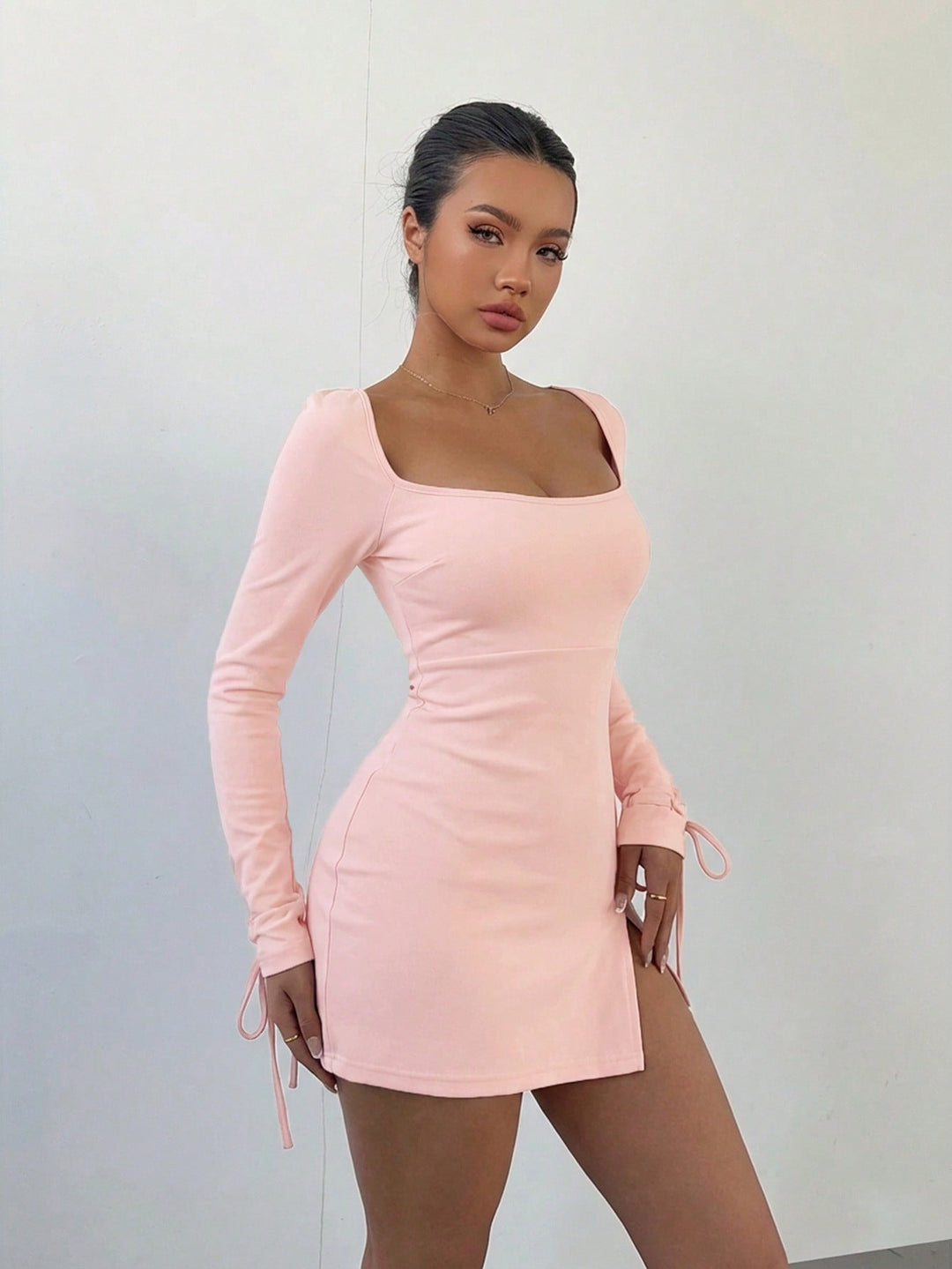 Rochie mini SHEIN, roz