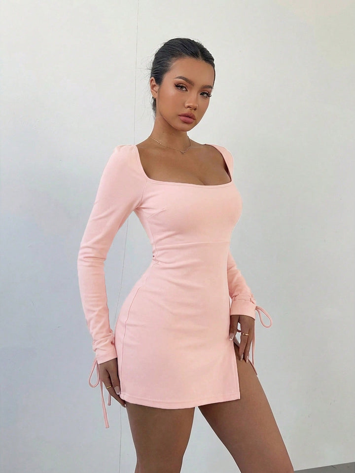 Rochie mini SHEIN, roz