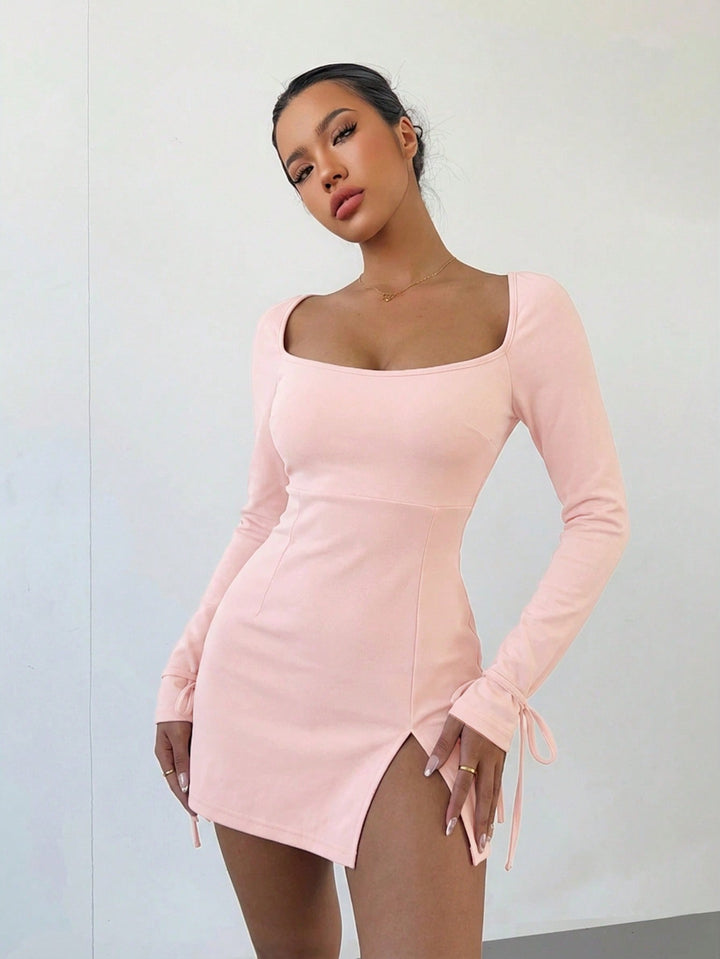 Rochie mini SHEIN, roz