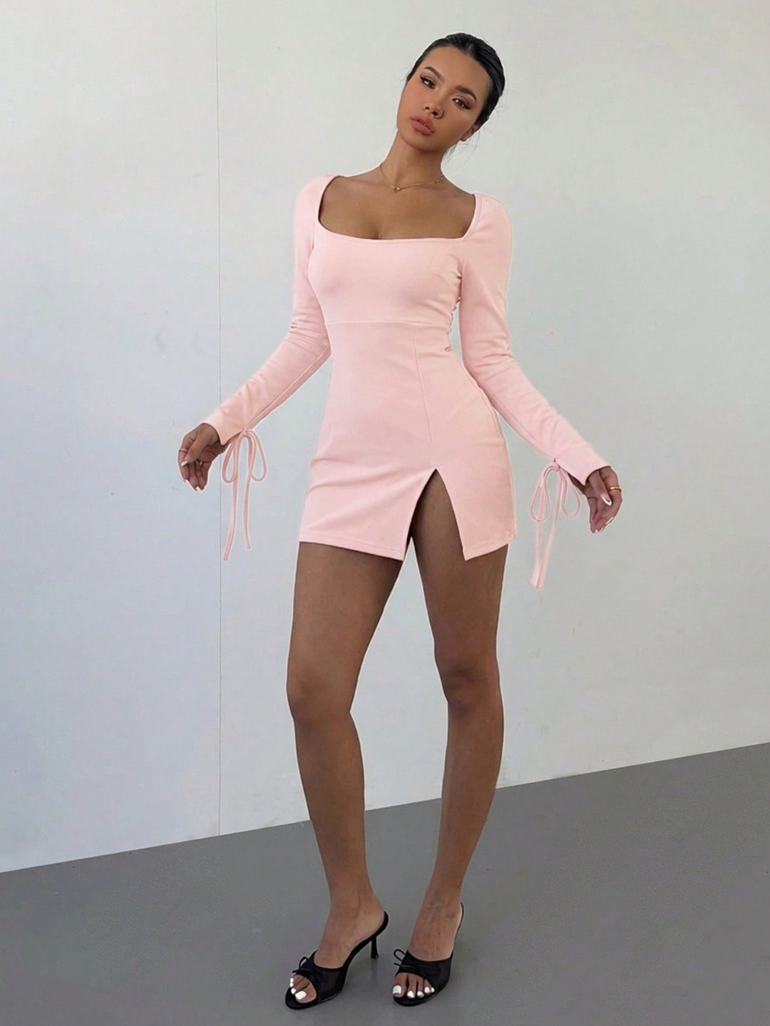 Rochie mini SHEIN, roz