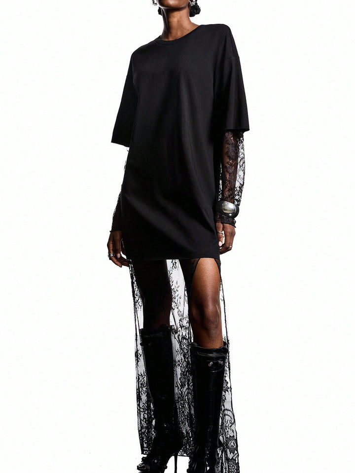 Rochie maxi SHEIN, negru