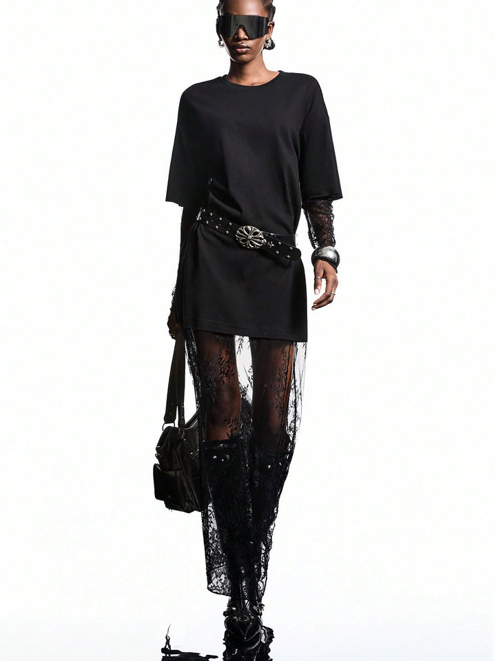 Rochie maxi SHEIN, negru